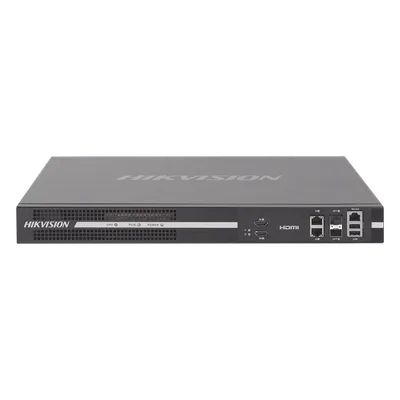 Decodificador de Vídeo IP / 8 Salidas HDMI 4K UHD / 128 Canales Simultáneos / Videowall 25 Cámaras por Pantalla / Dual Ethernet Gigabit / Fibra Óptica