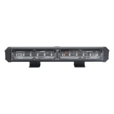 Barra de Luz de Advertencia / 2 Módulos de 6 LED Gen III / 10.8' (274 mm) / Rojo / 10-30 VCC / 180°