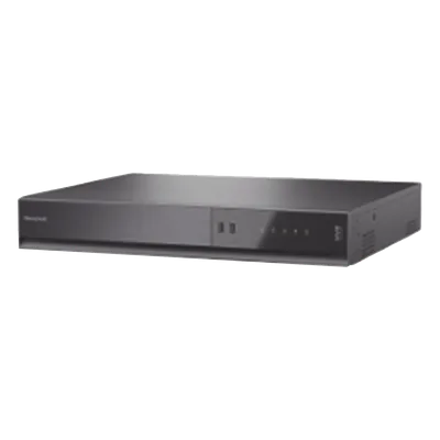 NVR IP / 32 Canales / 4K UHD / 16 Puertos PoE+ 140W / 320 Mbps / 4 Bahías HDD 40 TB / H.265 Smart Codec