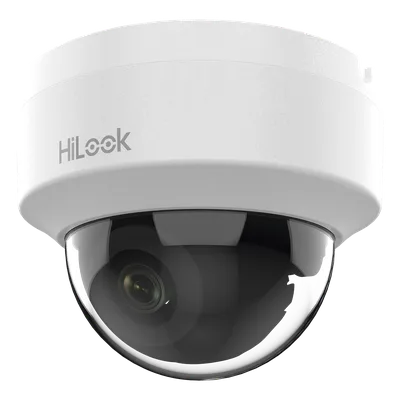 Domo IP / 2 MP 1080p / Lente 2.8 mm 101° / IR 20 m (65.6 ft) / PoE 802.3af / dWDR / H.265+ / Interior