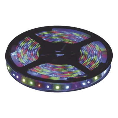 Tira LED Multicolor / 5 m (16.4 ft) / IP65 Exterior / 22 W / 900 lm / 12 V CD / Transformador requerido