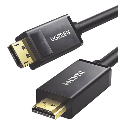 Cable DisplayPort a HDMI / 5 m (16.40 ft) / 4K@60Hz / 2K@144Hz / DP 1.2 / 28AWG / Unidireccional