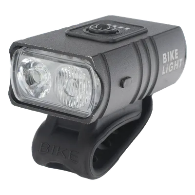 Luz LED Frontal para Bicicleta / 500 Lúmenes / IP67 / Batería Recargable 1200 mAh / Resistencia a Caídas 2 m (6.6 ft) / USB-C / 3 Niveles de Intensidad