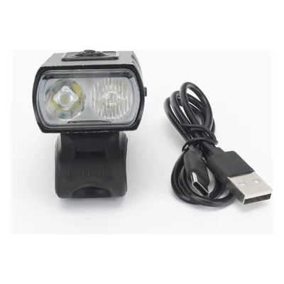 Luz LED Frontal para Bicicleta / 500 Lúmenes / IP67 / Batería Recargable 1200 mAh / Resistencia a Caídas 2 m (6.6 ft) / USB-C / 3 Niveles de Intensidad