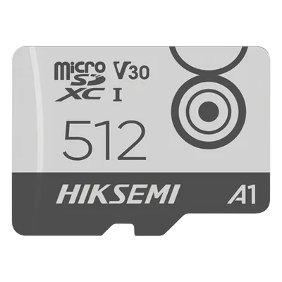 Tarjeta MicroSD / 512 GB / 100 MB/s Lectura / 85 MB/s Escritura / Clase 10 U3 V30 / TLC NAND / Videovigilancia Móvil 24/7 / -25°C a 85°C