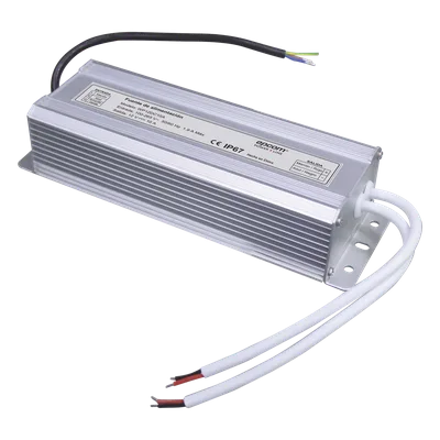 Fuente de Alimentación IP67 / 12 VCC Regulado / 10 A Totales / 2 Salidas / Entrada 100-265 VCA / Operación -10°C a 50°C