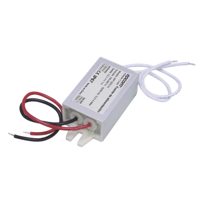 Fuente de alimentación / 12 VCC / 1 A / IP67 / 46x20x30 mm / -30°C a 50°C / 100-240 VCA