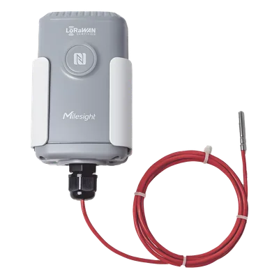Sensor Industrial de Temperatura y Humedad / LoRaWAN / Hasta 500°C / Rango 0.25-10 m (0.82-32.81 ft) / IP67 / Batería 10 años