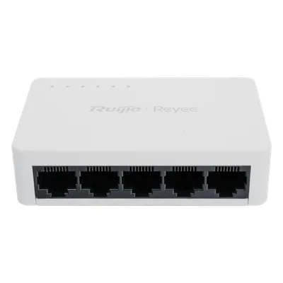 Switch No Administrable / 5 Puertos Gigabit / 10 Gbps Switching / Plug & Play / 2.1W Máximo / Cloud Visible