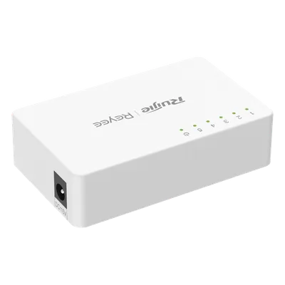 Switch No Administrable / 5 Puertos 10/100 Mbps / Visibilidad Cloud / Plug & Play / 1 Gbps Switching Capacity