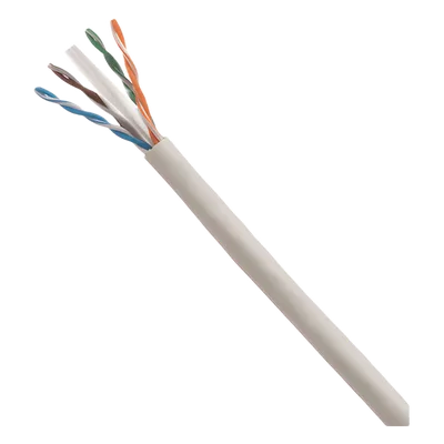 Bobina de Cable UTP / Categoría 6 Mejorado / 23 AWG / 305 m (1000 ft) / CMP Plenum / 4 Pares / Cobre Sólido