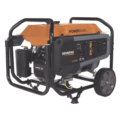 Generador Portátil a Gasolina / 3.6 kW Nominal / 4.5 kW Arranque / 120Vca / Tanque 14 L / Hasta 10.5 h Operación