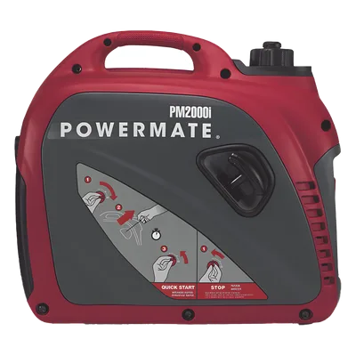 Generador Inversor Portátil / 1.7 kW Nominal / 2.0 kW Arranque / 120 VCA / 60 Hz / Tanque 4.5 L / 11 Horas Autonomía