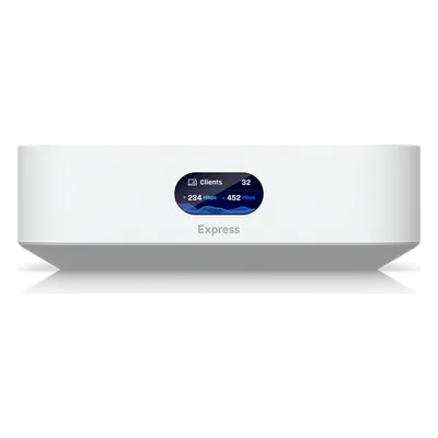 Cloud Gateway Compacto / WiFi 6 / Cobertura 140 m² (1500 ft²) / 50 Dispositivos / 2.4 Gbps / 2 Puertos GbE