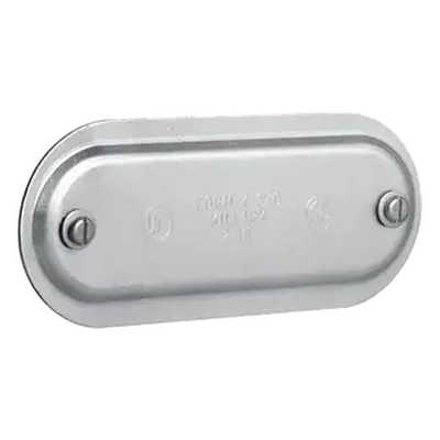 Tapa de Aluminio para Condulet Ovalada / 1" / NEMA 3 / 11.0 cu.in / Cobre-Free / Acero Inoxidable 316