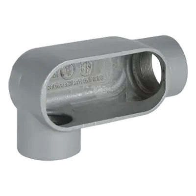 Caja Condulet Tipo LR / 1" / Aluminio libre de cobre / Compatible Forma 7 / Aprobado lugares húmedos / 0.03 m (1 ft)