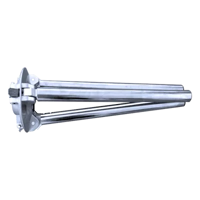 Kit de Tubo para Torniquete Trípode / Placa Giratoria Integrada / Sin Bobina de Emergencia / Integración Estándar