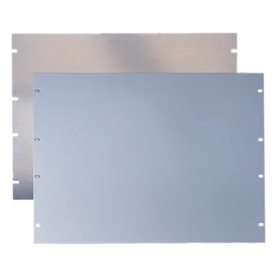 Tapa Ciega para Rack / 19 Pulgadas / 2U / Acero Calibre 12 / Plana / Gris RAL 7035