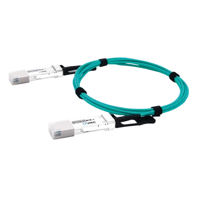 Cable AOC / 200 Gbps / QSFP56 a QSFP56 / Fibra Óptica Activa / 1 m (3.3 ft) / Plug-and-Play