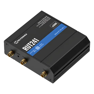 Router Celular Industrial / 4G LTE Cat 4 / eSIM / 2x Ethernet 10/100 Mbps / WiFi 802.11b/g/n / WAN Failover / -40°C a 75°C (-40°F a 167°F)