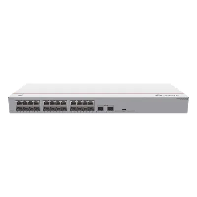 Switch No Administrable / 24 Puertos Gigabit / 2 Puertos SFP Uplink / 52 Gbps / 1U Rack