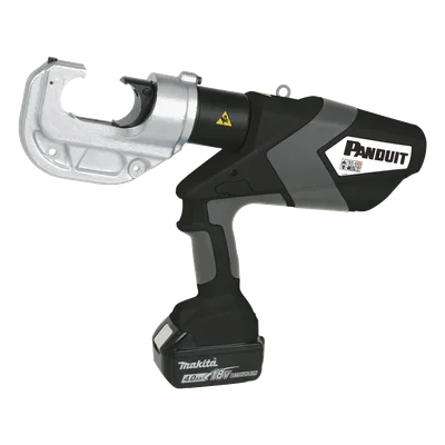 Ponchadora Hidráulica a Batería / 12 Toneladas / Batería 18V 4Ah / Bluetooth / Ciclo 9 s / Cabezal Rotatorio 355° / Estuche Portátil