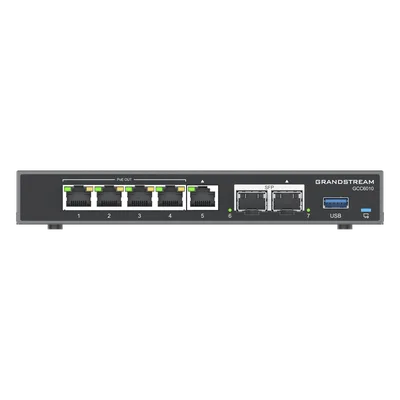 Router Firewall / IP PBX 24 Usuarios / Switch PoE 4 Puertos / SFP 2.5G / VPN 2.5 Gbps / 3x WAN Configurables