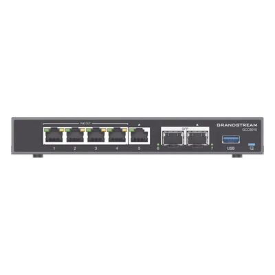 Router Firewall / IP PBX 24 Usuarios / Switch PoE 4 Puertos / SFP 2.5G / VPN 2.5 Gbps / 3x WAN Configurables