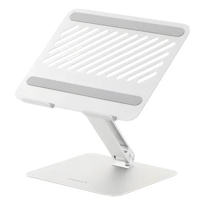 Soporte para Laptop / Aluminio de Alta Resistencia / Ajuste 180° / 10 a 17.3 Pulgadas / Carga 5 kg / Plegable y Portátil