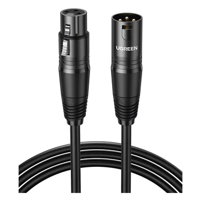Cable XLR Balanceado / 3 Pines / 15 m (49.2 ft) / Triple Blindaje / Conectores Niquelados / Diámetro 6 mm