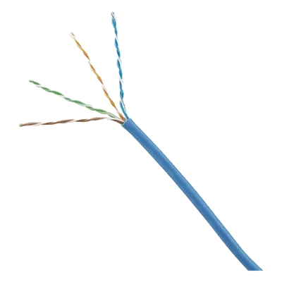 Bobina de Cable UTP / Cat 5e / 24 AWG / CMP Plenum / 305 m (1000 pies) / 4 Pares / Cobre Sólido
