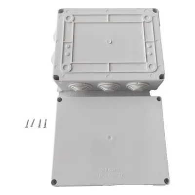 Caja de Derivación Exterior / IP65 / IK07 / 10 Entradas / ABS Aislante / 200 x 155 x 80 mm