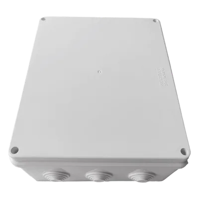 Caja de Derivación Exterior / 300 x 250 x 120 mm / IP65 / IK07 / 12 Entradas / ABS Industrial
