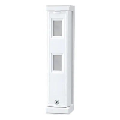 Sensor de Movimiento Cortina / Anti-máscara / Alcance 2m o 5m (6.5ft o 16.4ft) / 100% Exterior / Cableado / Inmune a mascotas