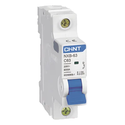 Interruptor Termomagnético / 1 Polo / 20 Amp / 6 kA / Riel DIN / 110-415 VCA / -30°C a 70°C