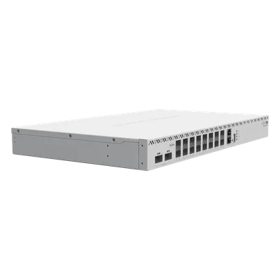 Cloud Router Switch / 16x SFP28 25 Gbps / 2x QSFP28 100 Gbps / 1.2 Tbps Switching / Hot-Swap Redundante