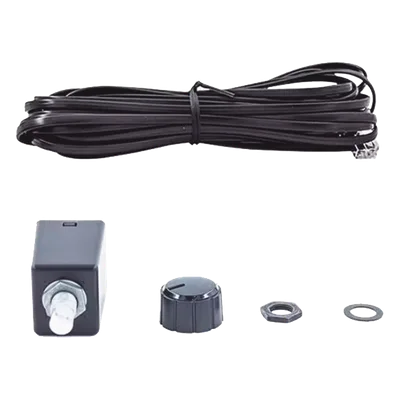 Cable de volumen remoto de subwoofer / 6 m (19.7 ft) / Conectores seguros / Ajuste en tiempo real