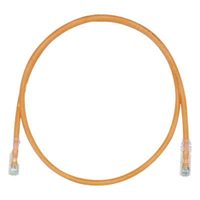 Cable de Parcheo UTP Cat6 / 24 AWG / CM / 8 m (26.25 ft) / Naranja