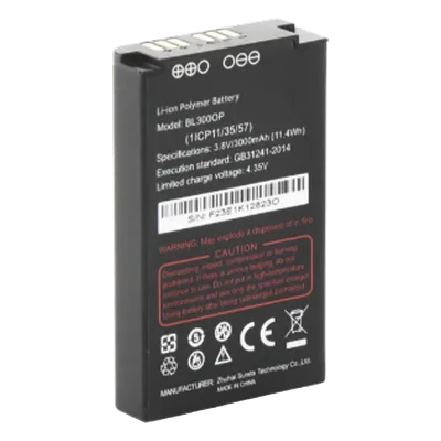 Batería de Repuesto / 3,000 mAh / 3.8 VCD / Compatible con Radio RG360 / Diseño Robusto