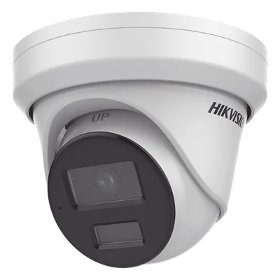 Cámara Turret IP / 4 Megapixel / Dual Light 40 m (131.2 ft) / DarkFighter S / WDR 130 dB / IP67 / Audio y Alarmas I/O