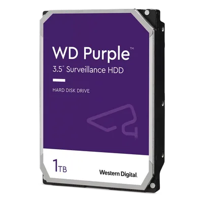 Disco Duro para Videovigilancia / 1 TB / SATA III 6 Gb/s / 5400 RPM / 64 MB Caché / 3.5 Pulgadas / 64 Cámaras / 8 Bahías / 0°C a 65°C (32°F a 149°F)