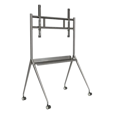 Soporte de Piso Móvil / Pantallas 86" y 98" / VESA 400x200 a 600x400 / Carga 135 kg / Estructura Metálica