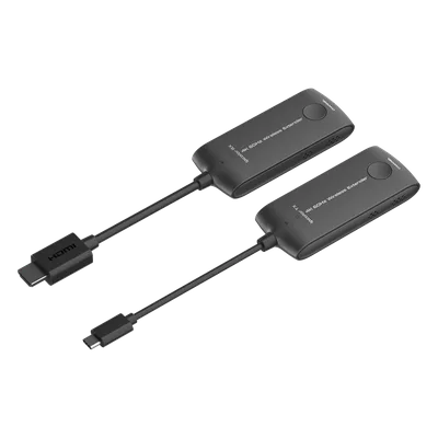 Extensor Inalámbrico Type-C a HDMI / 4K 60 Hz / Wi-Fi 5G / Alcance 20 m (65.6 ft) / HDMI 2.0 / HDCP 2.2