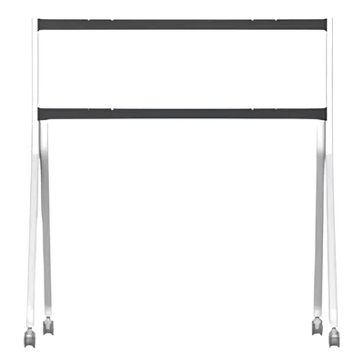 Soporte con ruedas / 95 kg capacidad / 1525x1302x764 mm / 5005x4276x2507 pies / VESA 800x400 y 600x400 / Acero al carbono