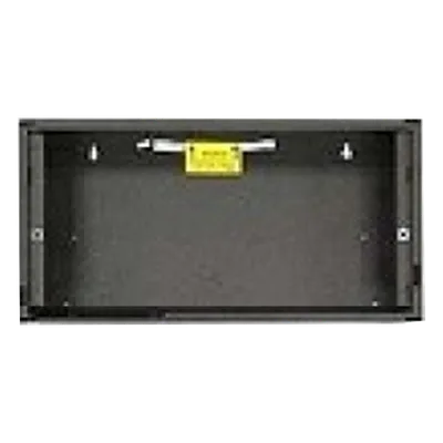 Backbox para Panel de Detección de Incendio / Acero Calibre 16 / Sin Compartimiento de Baterías / 1 Nivel / Múltiples Knockouts