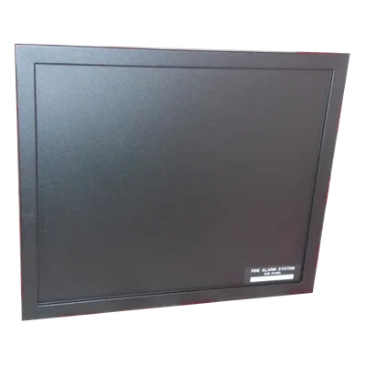 Puerta Ciega para Gabinete de Alarma / Acero Calibre 16 / Apertura 180° / Sin Ventana / Sin Compartimento de Baterías