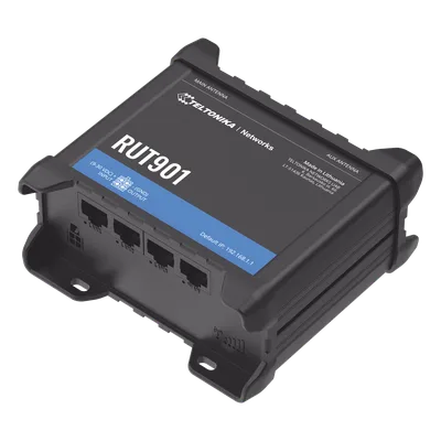 Router Industrial LTE 4G / 150 Mbps Cat 4 / 4 Puertos Ethernet / WiFi 2.4 GHz / Doble SIM / Montaje DIN / -40°F a 167°F