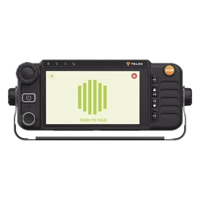 Radio Móvil LTE / Audio 5W / Pantalla HD 5" IPS / IP54 / Procesador Quad-Core 1.5GHz / MicroSD 128GB / 4G Multibanda