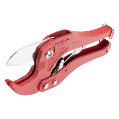Cortadora de Tubos y Mangueras / Capacidad 42 mm (1-5/8") / Acero al Manganeso / Mecanismo de Trinquete / Diseño Triangular / Múltiples Materiales