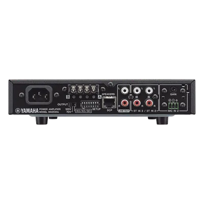 Mezclador Amplificador / 2 Canales / 30 W por Canal / 1 Zona / Baja y Alta Impedancia / 2 Entradas de Micrófono / Entrada Auxiliar